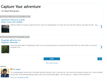 Tablet Screenshot of captureyouradventure.com
